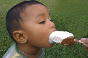 JOHAR with icecream