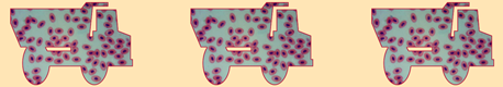 image of cholesterol in lipoprotein trucks