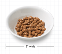 2 oz. measure of kidney beans